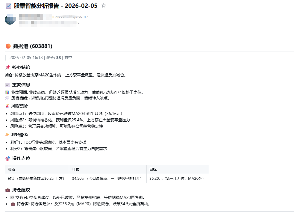 分析报告样例